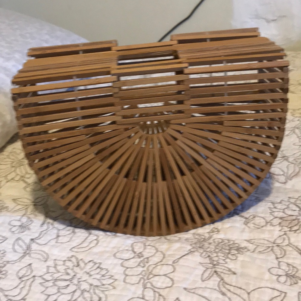 Vintage bamboo purse